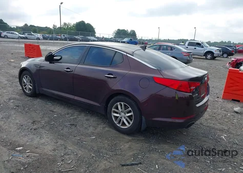 2013 Kia Optima Lx z USA, uszkodzony, nr VIN 5XXGM4A72DG218578